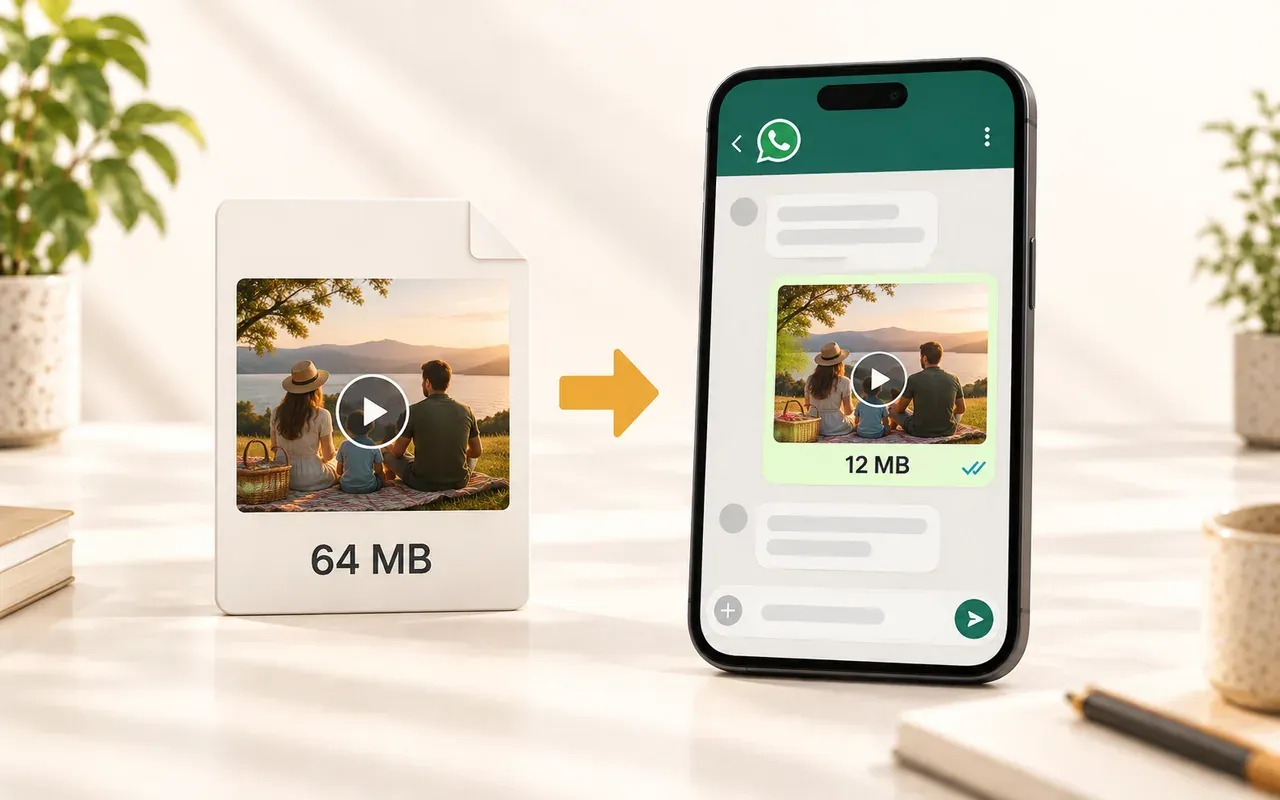Kompres Video untuk WhatsApp
