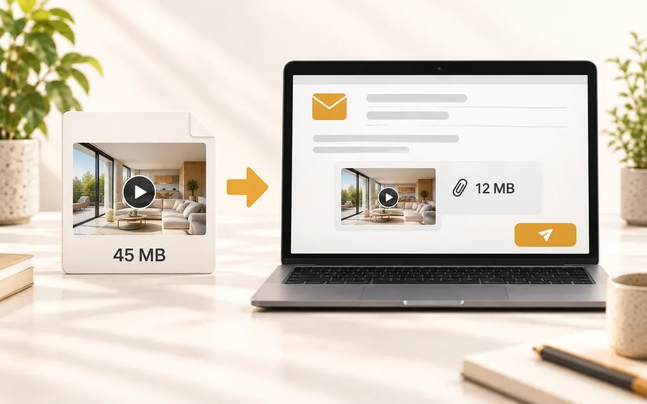 Kompres Video untuk Email