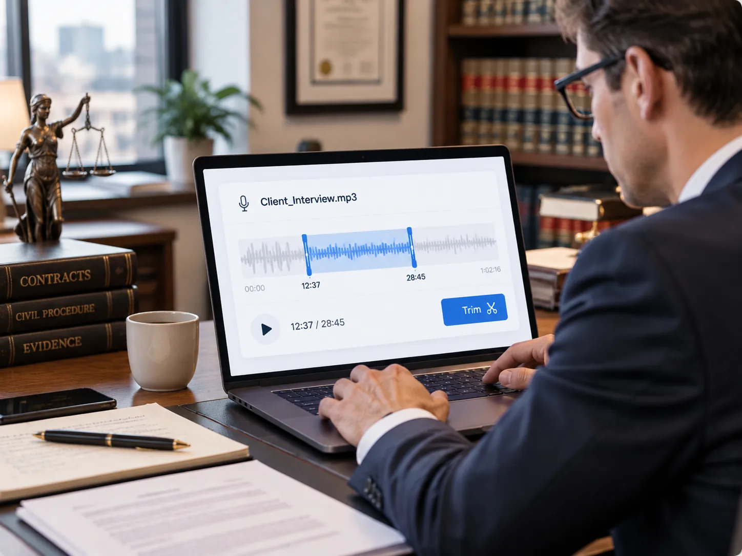 Trim a voice memo